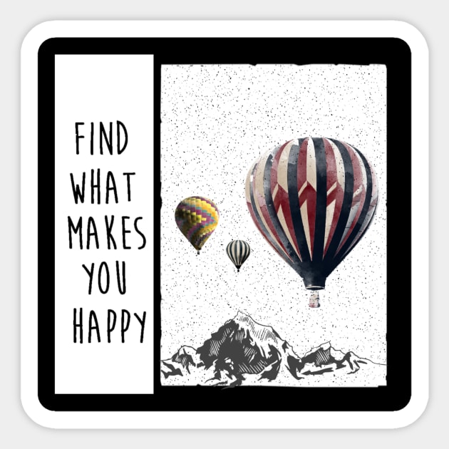 air ballon Sticker by ZIID ETERNITY